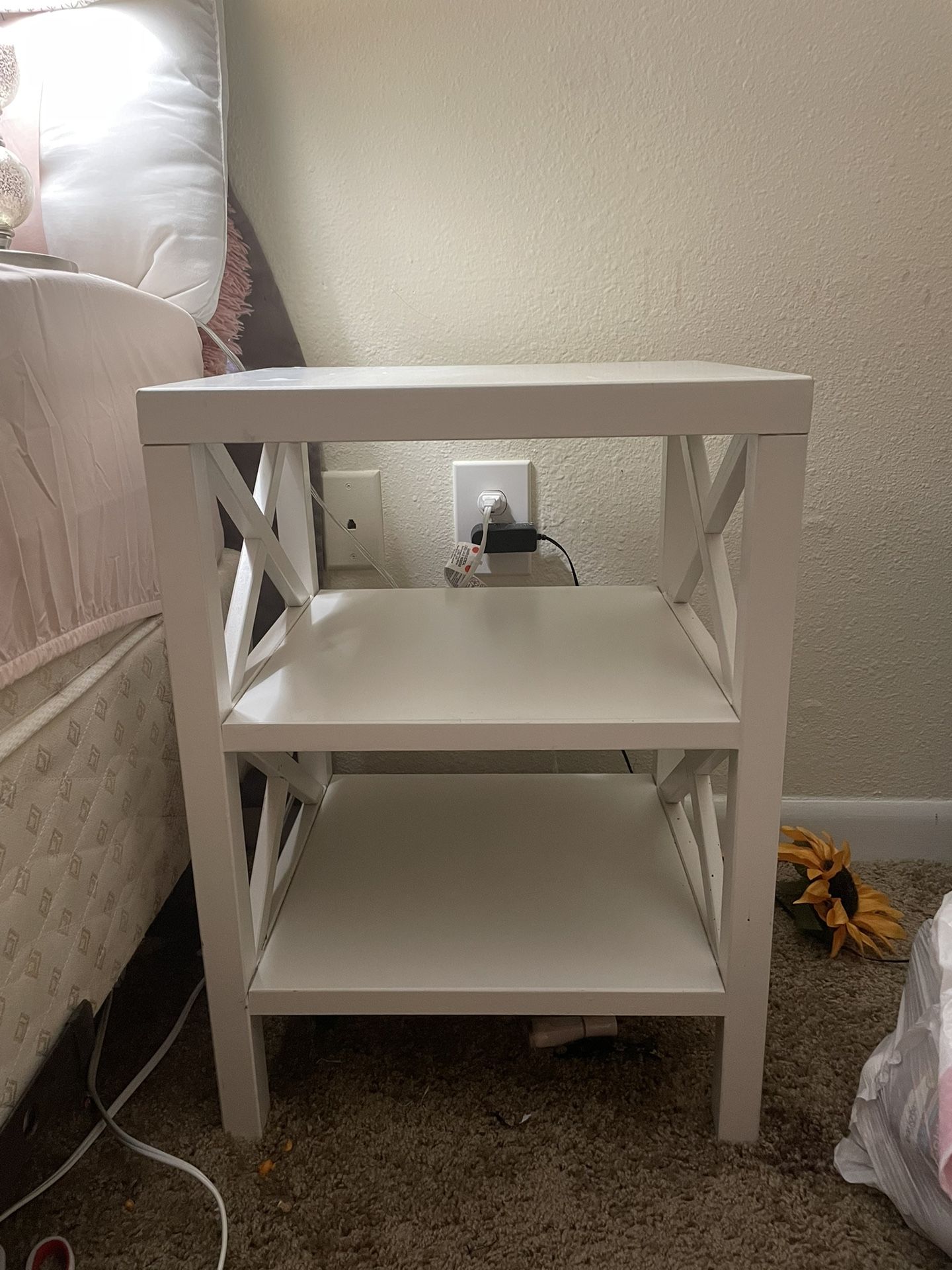 White Nightstand 