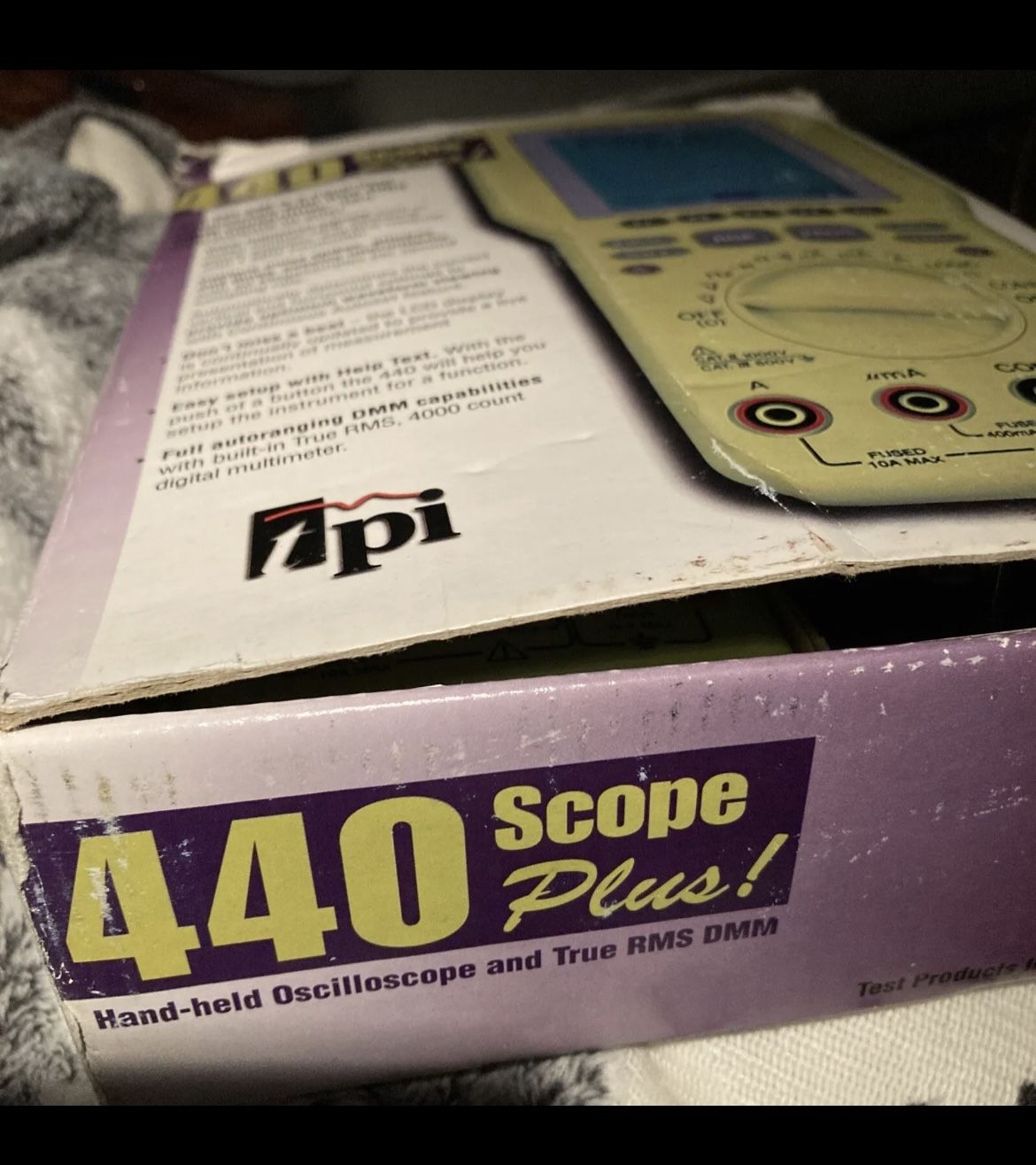 Test Products International TPI Scope Plus 440 Oscilloscope/True RMS