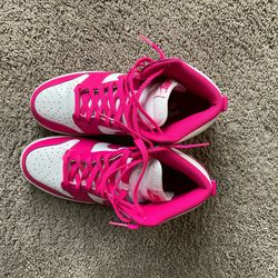 Pink Nike High Tops