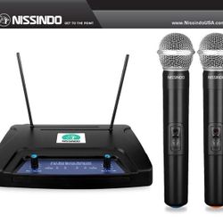 Nissindo LX 2020 Wireless Mic With Antennas 