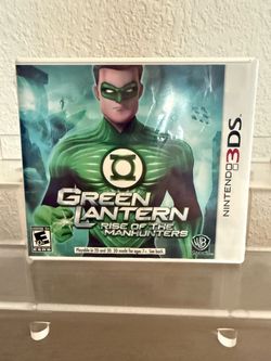 Green Lantern Rise of the Manhunters Nintendo 3DS New factory Sealed