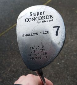 Nickent Supet Concord Shallow Face 24° Loft Hybrid Golf Club (Left-Handed)