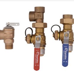 SharkBite 3/4 in. Tankless Water Heater Valves Installation Kit