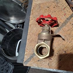 Shut off water valve