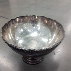 F.B. Rogers 1883 Silver-plat Punch Bowel