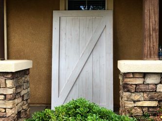 Custom made barn doors!