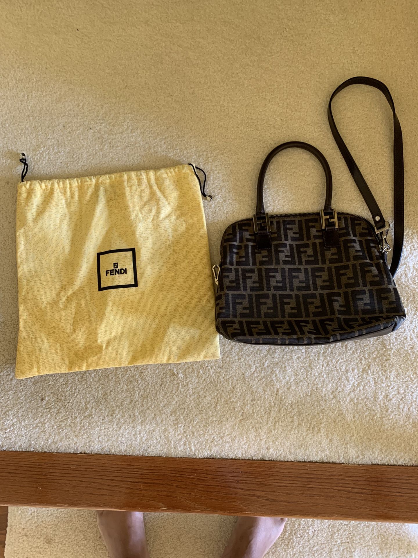 Authentic Fendi Tote Bag