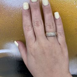14k DIAMOND NATURAL RING 