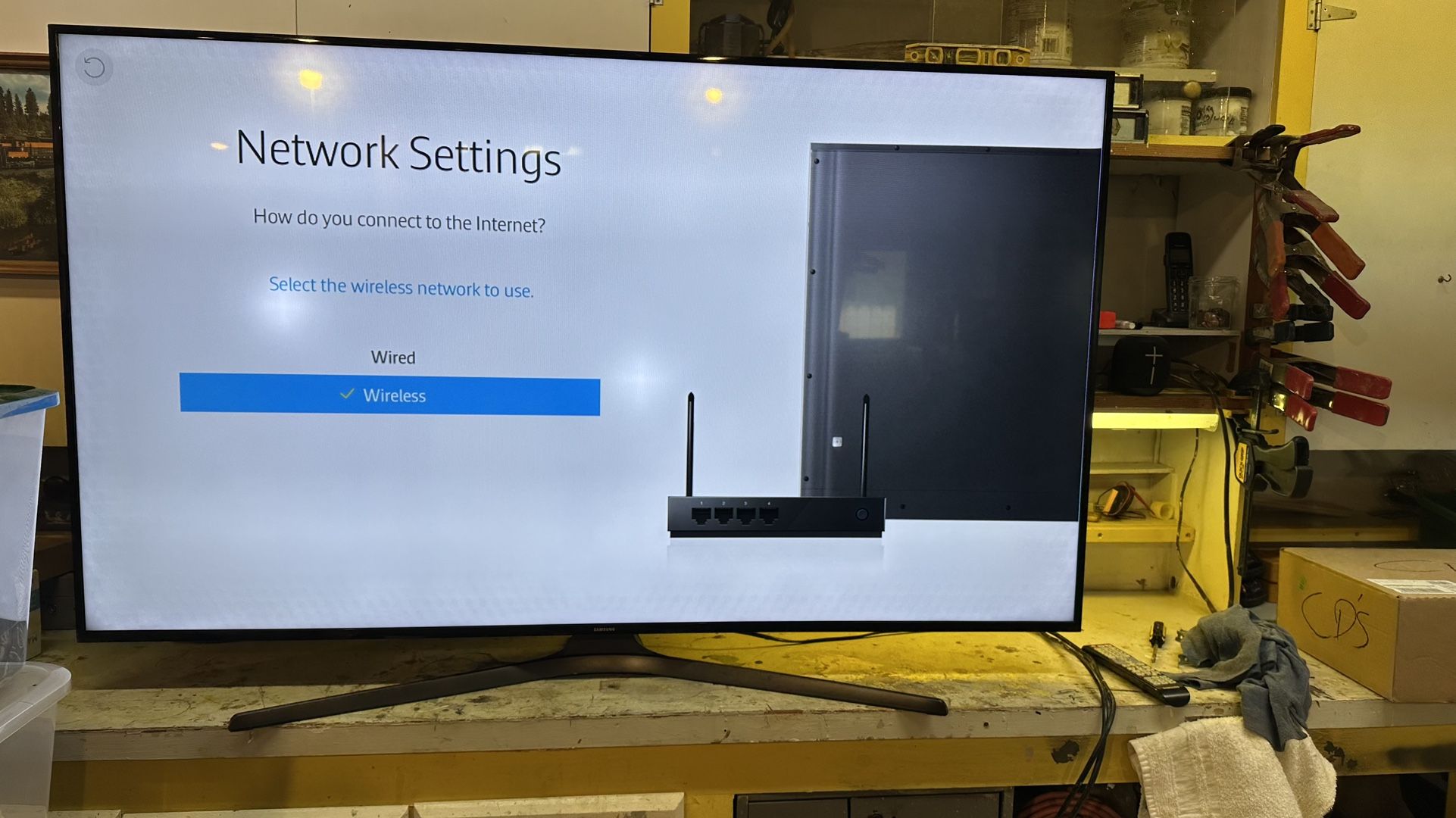 65” Samsung Smart TV