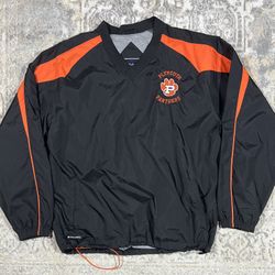 Holloway Plymouth Panthers Pullover Men's Size L V Neck Pockets Embroidered 