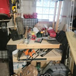 Homemade Work Bench