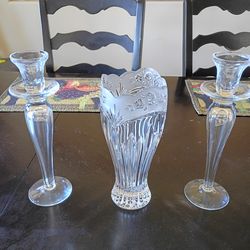Elegant Crystal and Tiffany table accessories