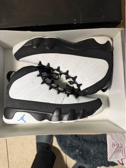 Jordan 9s university blue size 10.5
