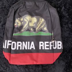 Black California Republic Backpack 