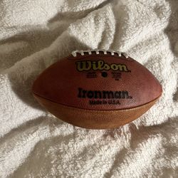 Brand New Wilson Arena Football 2 Leather Football (ironman)