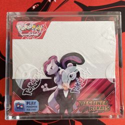 Pokémon Destined Rivals Booster Box Brand New Sealed