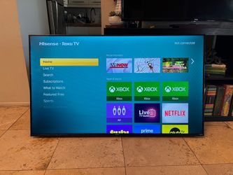58” Hisense Roku TV