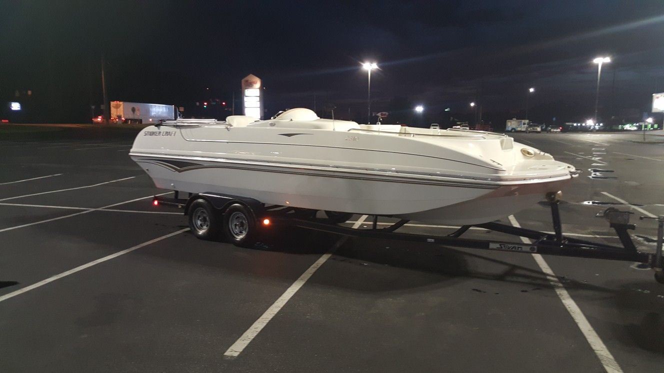 1997 smoker craft deck boat