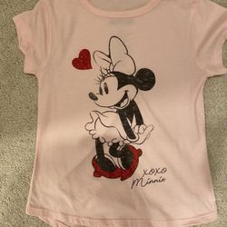 Girls Minnie Shirt Size 6