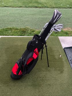 Left Handed TaylorMade Golf Club Set – Bag + Clubs