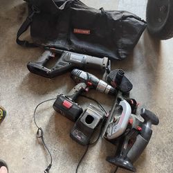 Craftsman 19.2 Volt Power Tool Set 