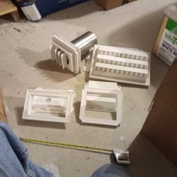 White Vinyl Siding Accessories NEW