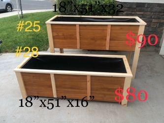 Planter box bed garden raised pots