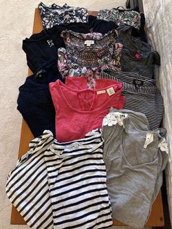 Women’s Shirts Lot Of 11 Sizes Small To Medium