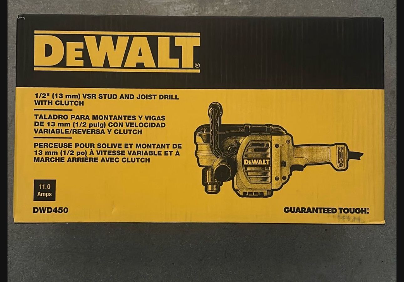 DeWalt Stud And Joist Drill