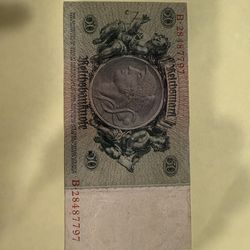 1933 German 50 Reichsmark
