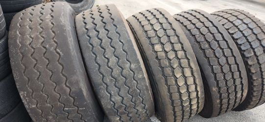 All Tapes Of Commercial truck tires 