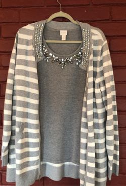 Women’s long sleeve shirt/jacket set