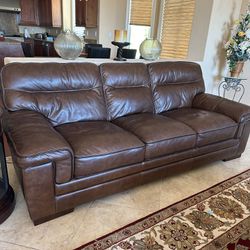 Very Comfortable Leather Sofa