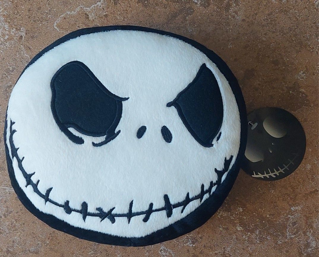Disney Nightmare Before Christmas ๐ Jack Skellington Plush Pillow