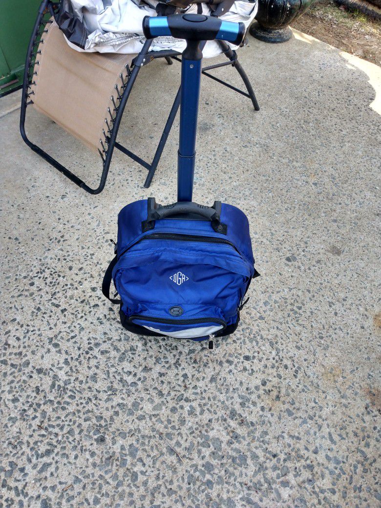 L L Space B E A N Space Rolling Wheel Backpack Bag
