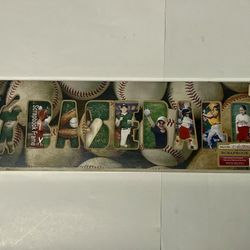 Baseball Scrapbook Frame