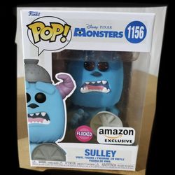 Sulley Flocked Amazon Exclusive Funko Pop