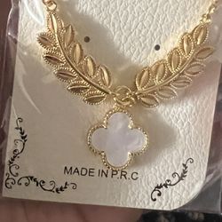 Necklace Plated Gold For Women