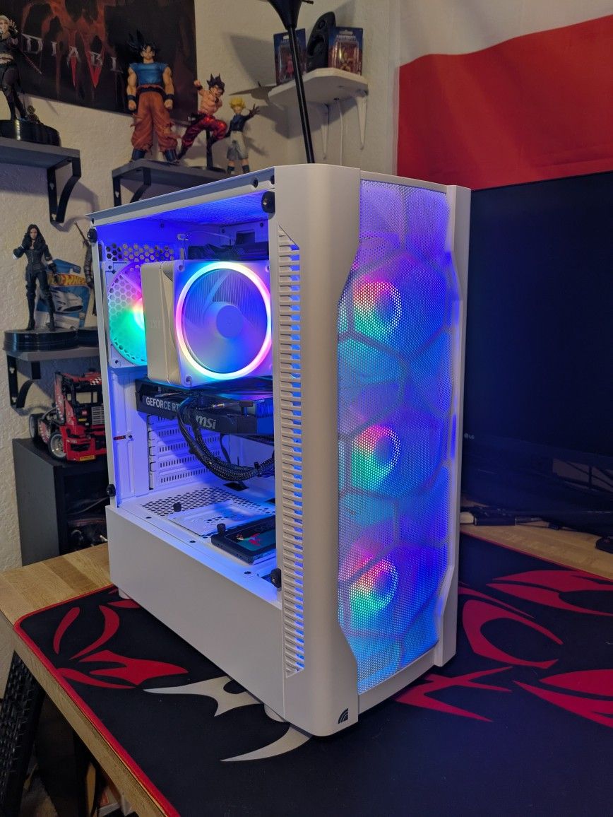 Ryzen 9600X/RTX 5060 Ti 16GB Gaming PC RGB Mid-Tower