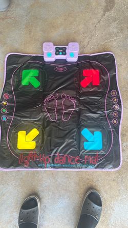 Kids light up dance mat