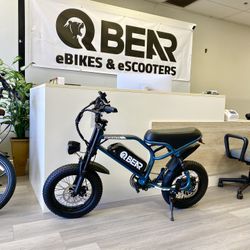 K6 Plus Teen Size moped Ebike With APP control @Riverside E-bike Store CA 92507