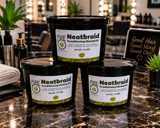 Pure Neatbraid Conditioning Shining Gel 64 oz