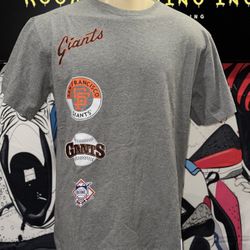 Mitchell And Ness Heavyweight Giants T-Shirt