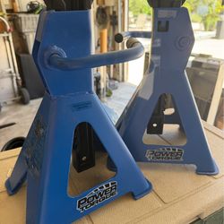 Power torque 4ton jack stands new