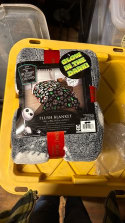 Nightmare Before Christmas Throw Blanket