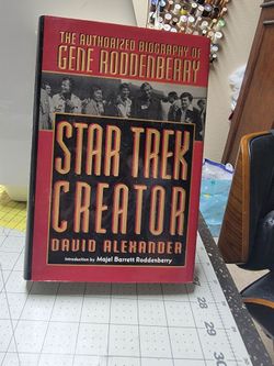 Gene Roddenberry signed biography