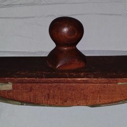 Vintage Wood Ink Blotter 