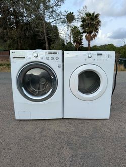 LG Washer and Electric Dryer Laundry