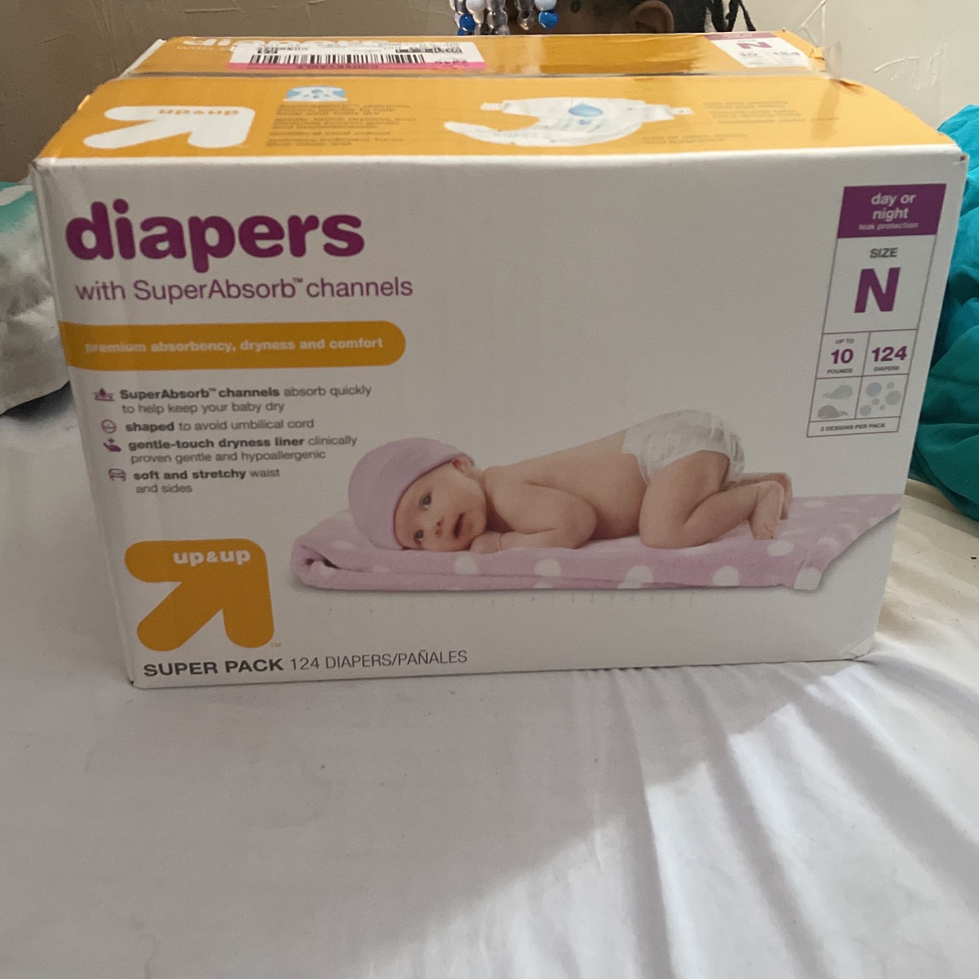 Brand New Newborn Diapers