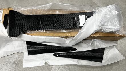 2022-2025 Honda Civic Sedan Carbon fiber Roof Spoiler R Rear Window Spoiler Wing Lip